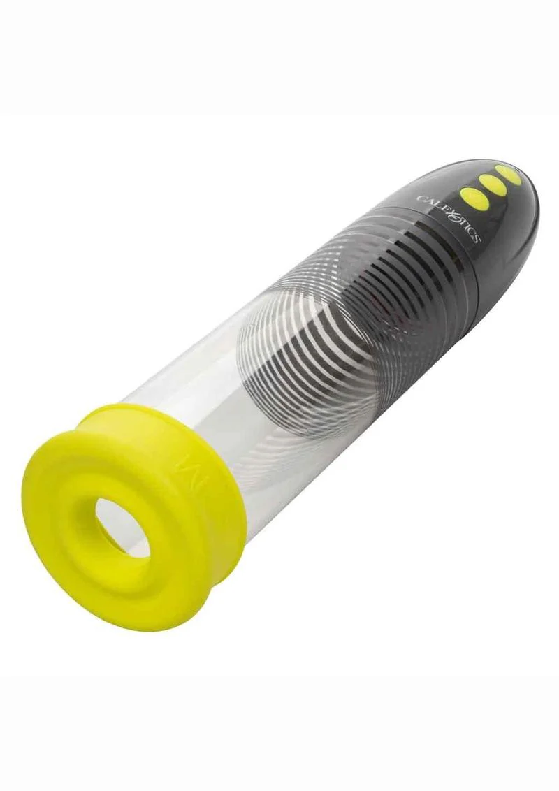 CalExotics Link Up Rechargeable Hands-Free Penis Pump - Image 2