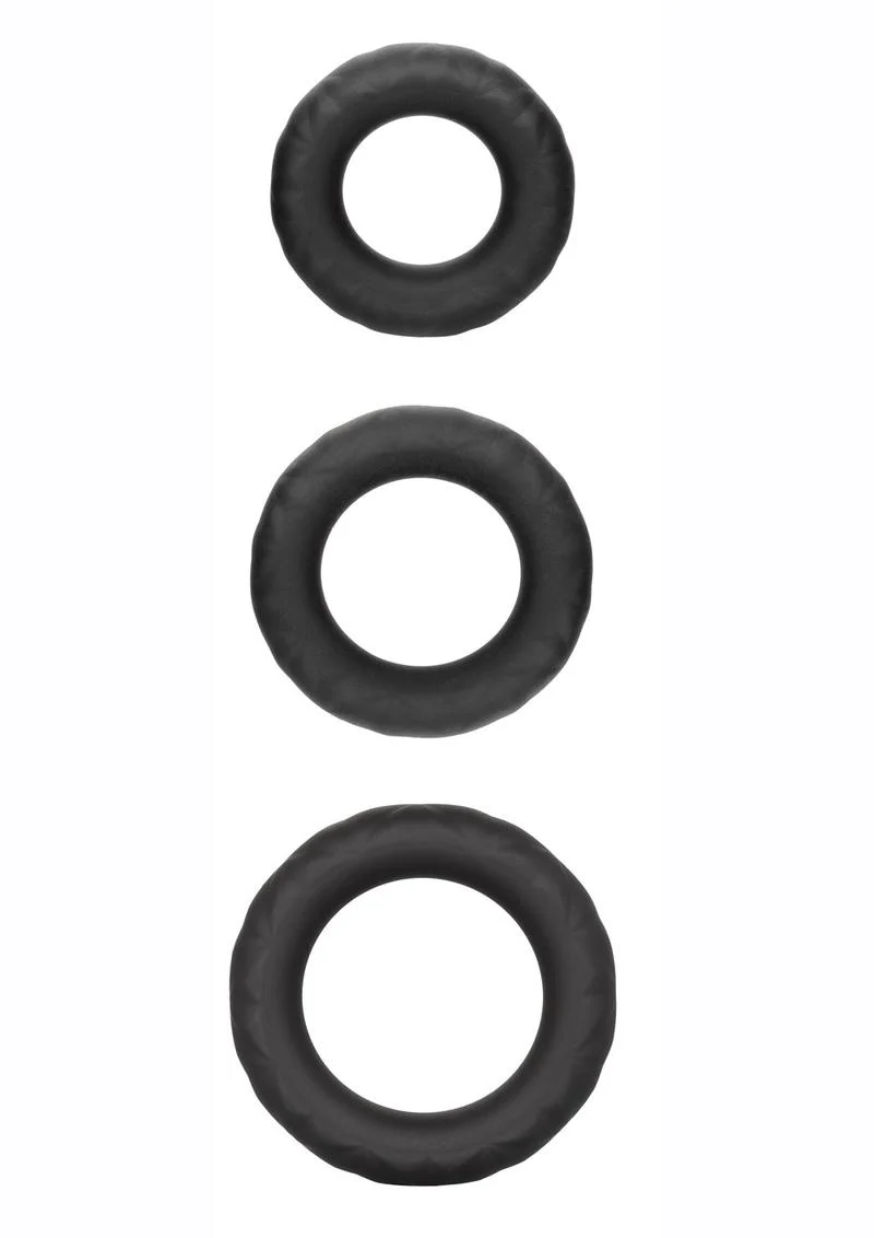 CalExotics Link Up Ultra Soft Supreme Cock Rings - Image 2