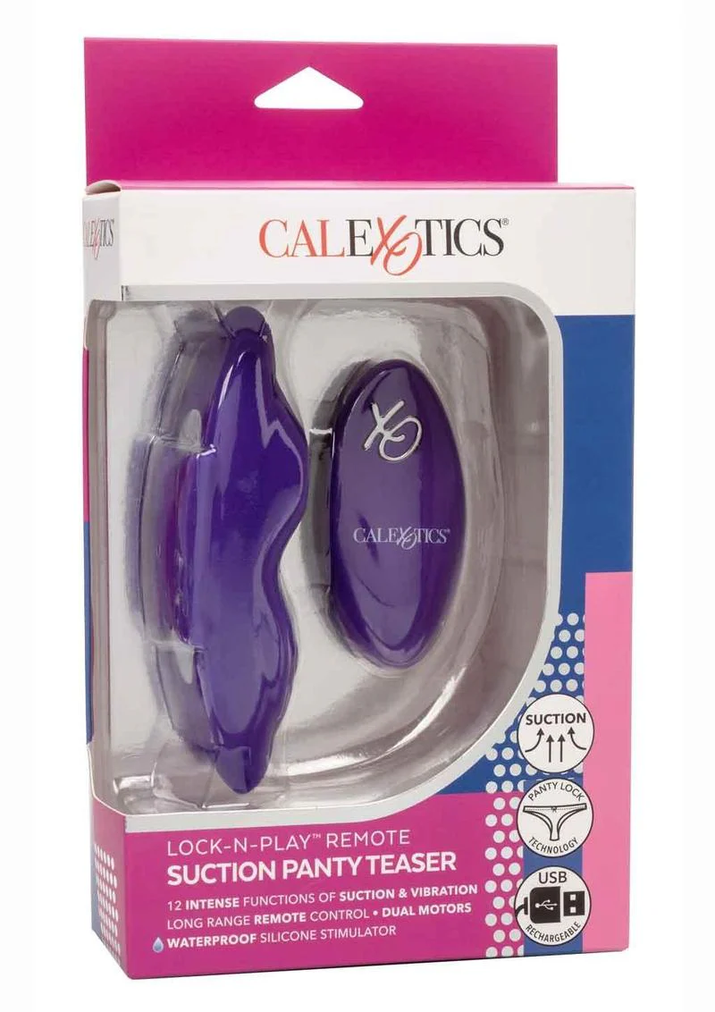 CalExotics Lock-N-Play Suction Panty Vibrator - Image 4