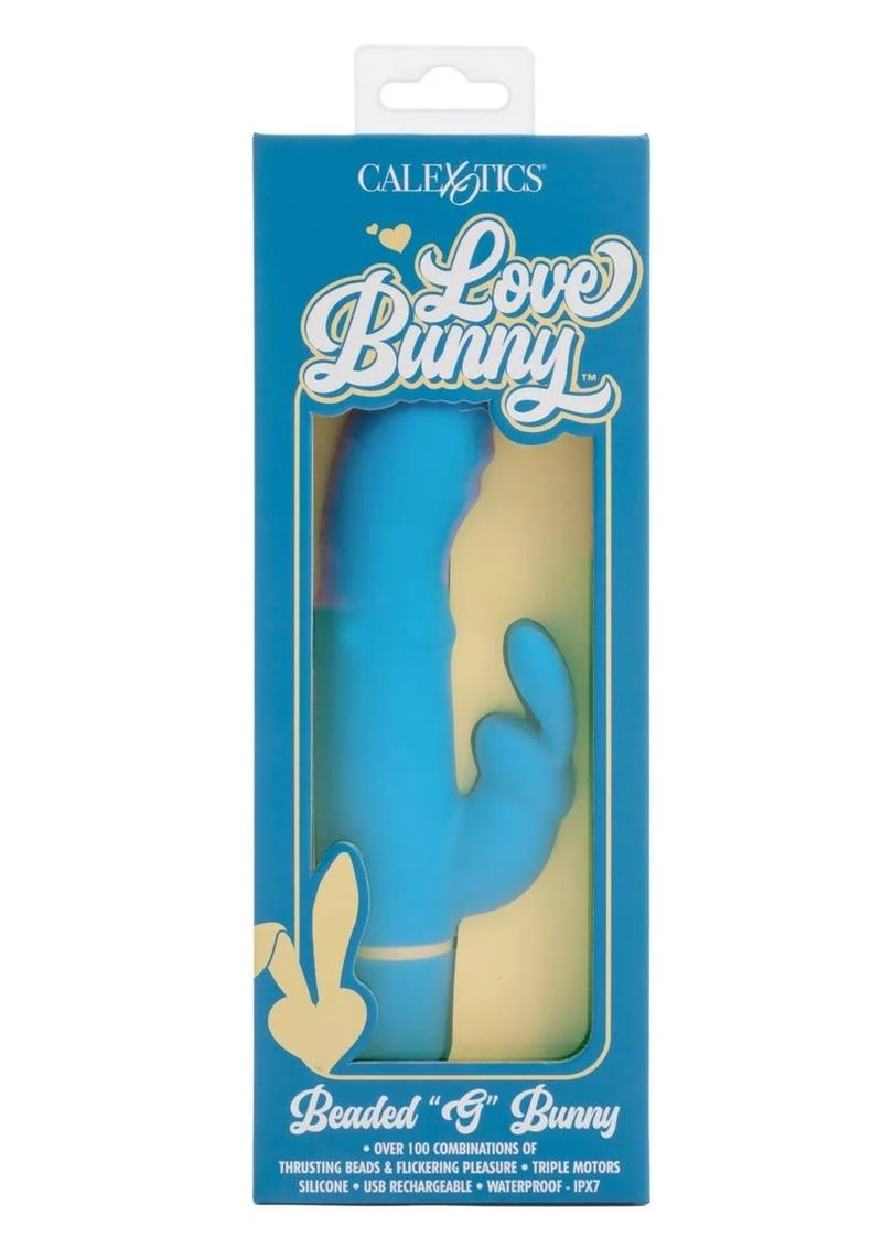 CalExotics Love Bunny Beaded Rechargeable “G” Bunny Vibrator - Image 4