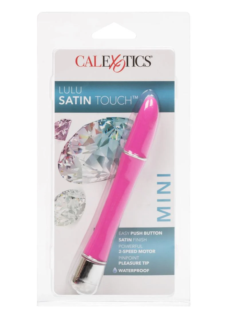 CalExotics Lulu Satin Touch Mini Vibrator With Waterproof Pleasure Tip - Image 4