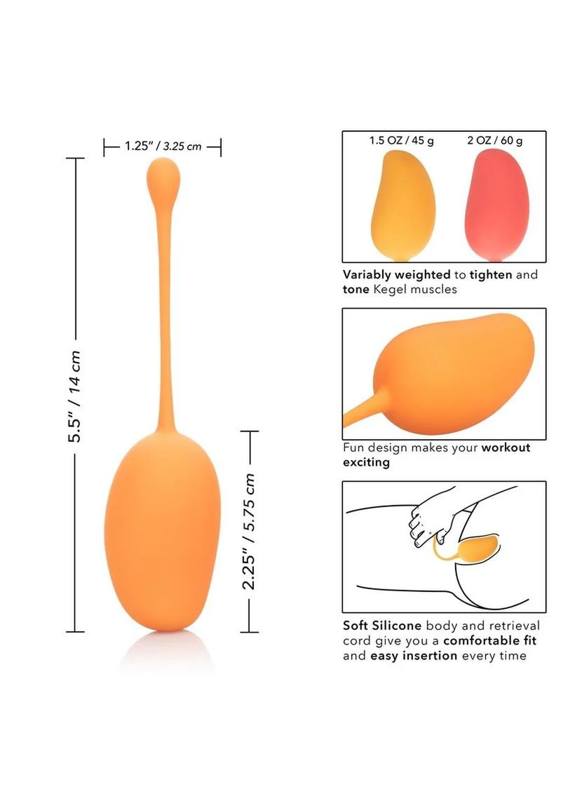 CalExotics Mango Squeeze Kegel Training Set - Image 3