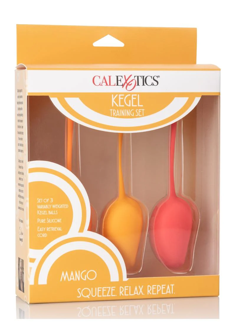 CalExotics Mango Squeeze Kegel Training Set - Image 4