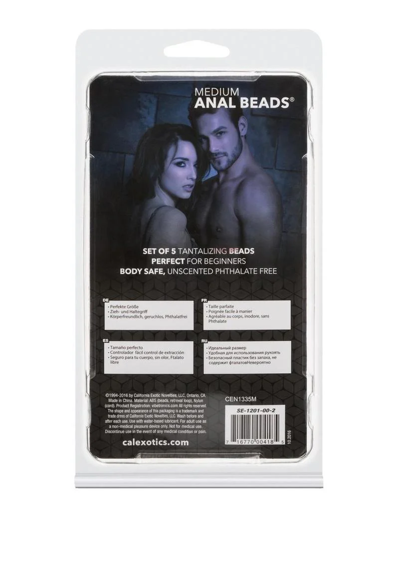 CalExotics Medium Anal Beads - Image 3