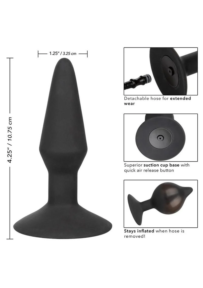 CalExotics Medium Silicone Inflatable Plug - Image 3