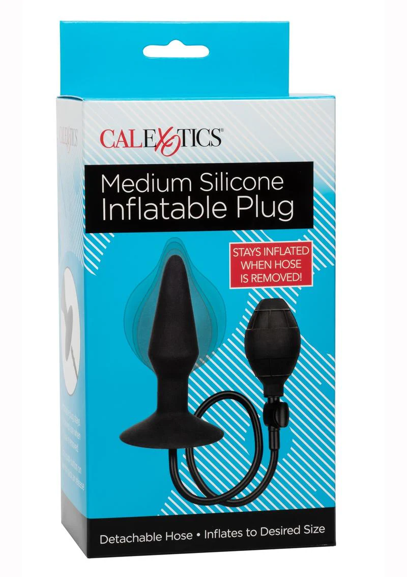 CalExotics Medium Silicone Inflatable Plug - Image 4