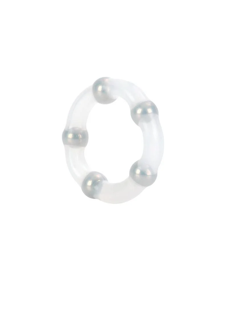 CalExotics Metallic Bead Ring Stretchy Silicone - Image 2