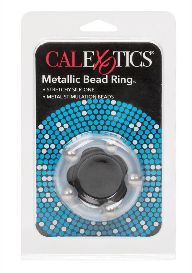 CalExotics Metallic Bead Ring Stretchy Silicone - Image 4