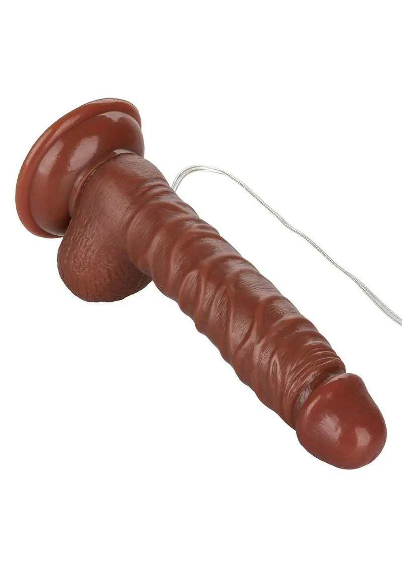 CalExotics Mr. Just Right Vibrating Dildo - Image 4