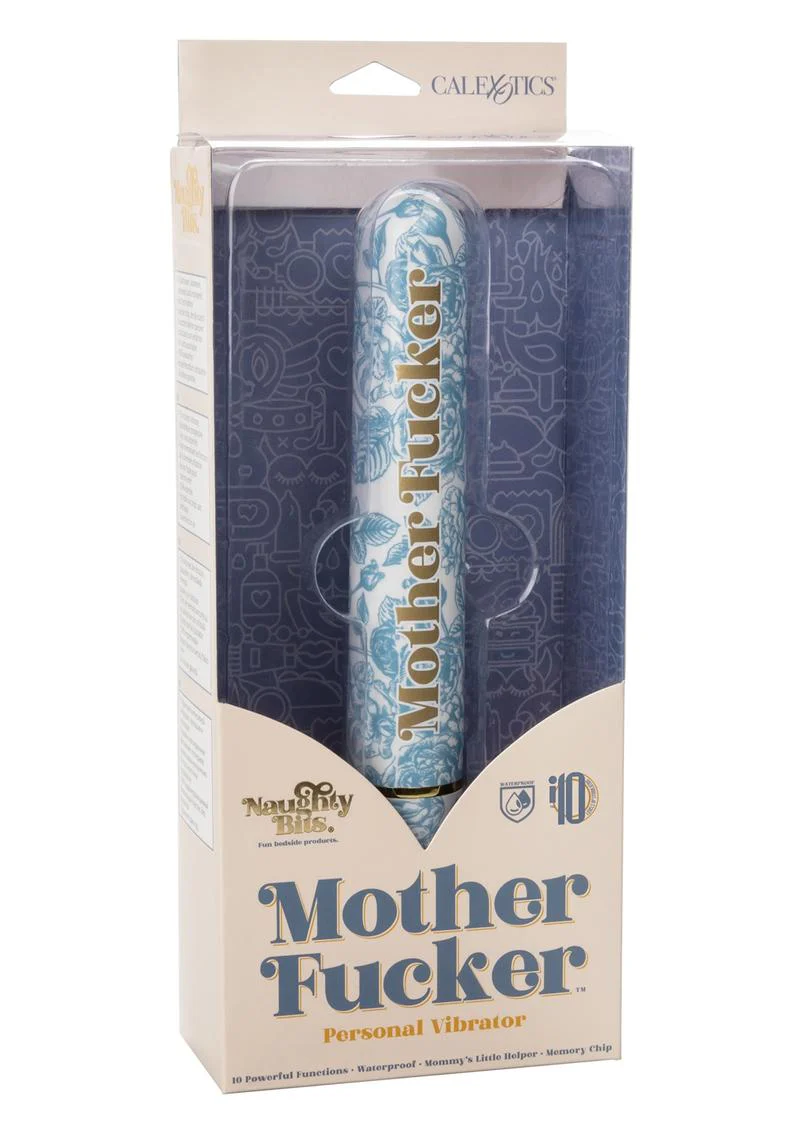 CalExotics Naughty Bits Mother Fucker Personal Vibrator 10 Functions - Image 4