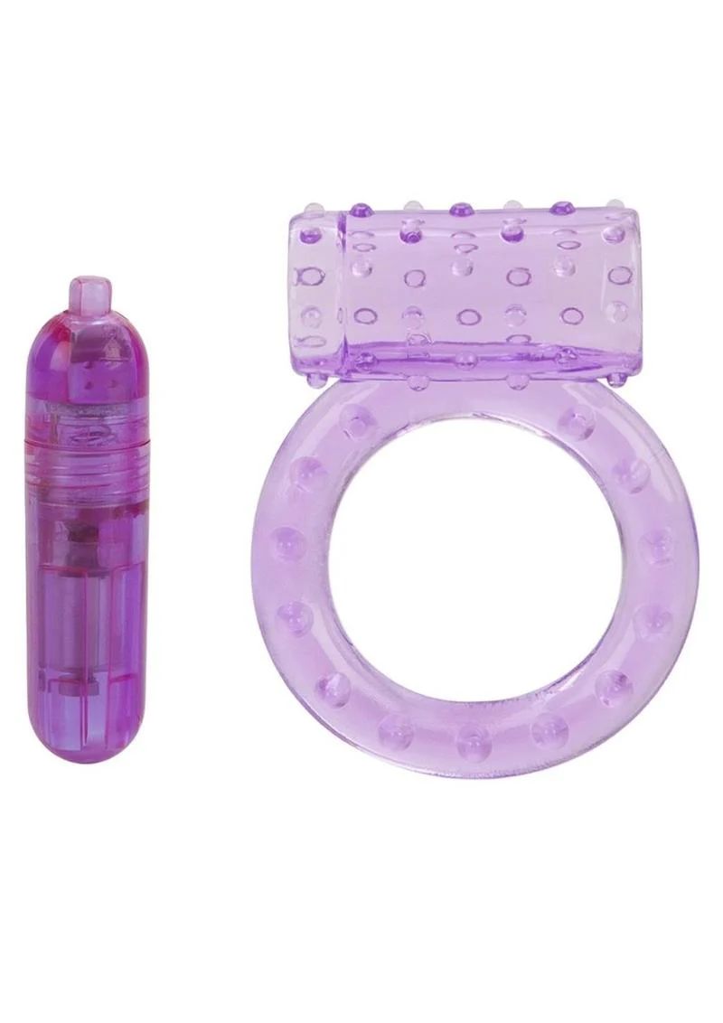 CalExotics One Touch Nubby Vibrating Ring - Image 2