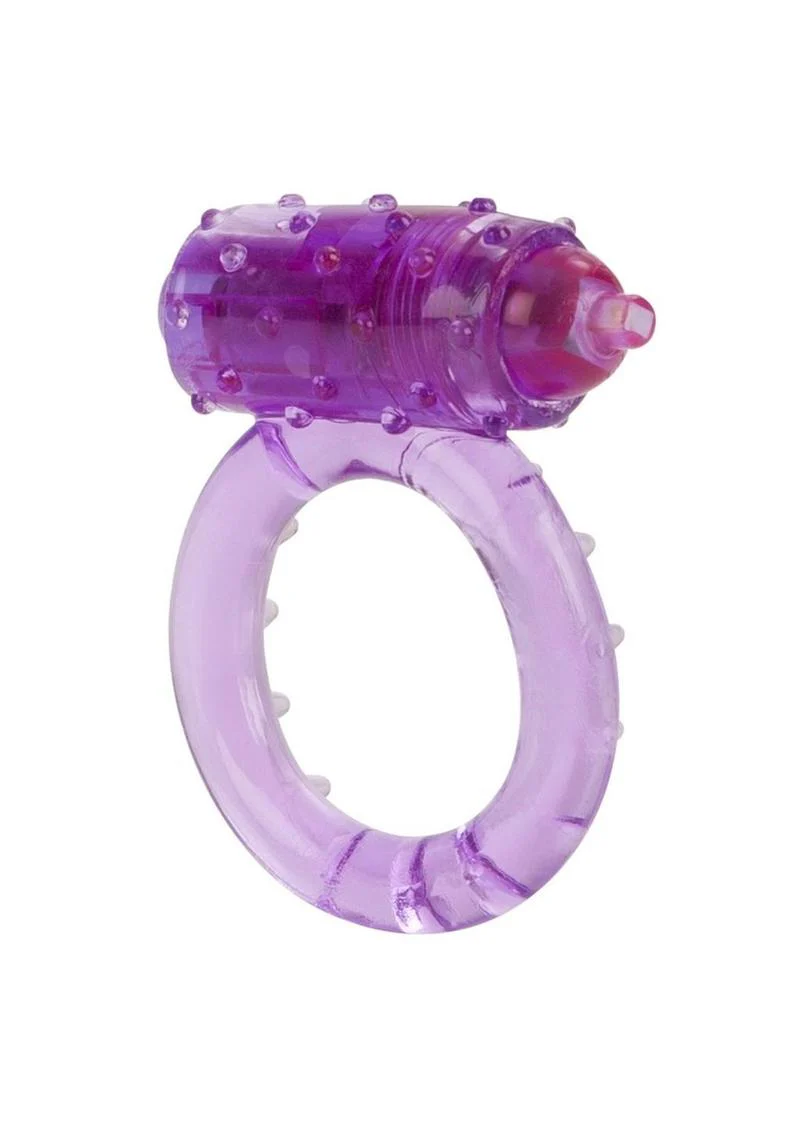 CalExotics One Touch Nubby Vibrating Ring - Image 3