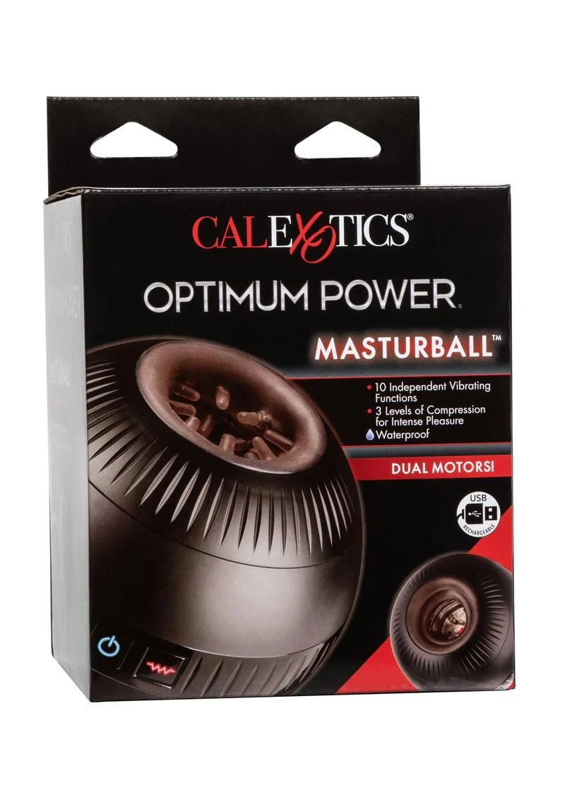 CalExotics Optimum Power Masturball Vibrating Male Masturbator - Image 4