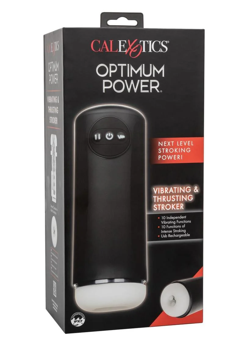 Calexotics Optimum Power Vibrating And Thrusting Stroker - Image 4