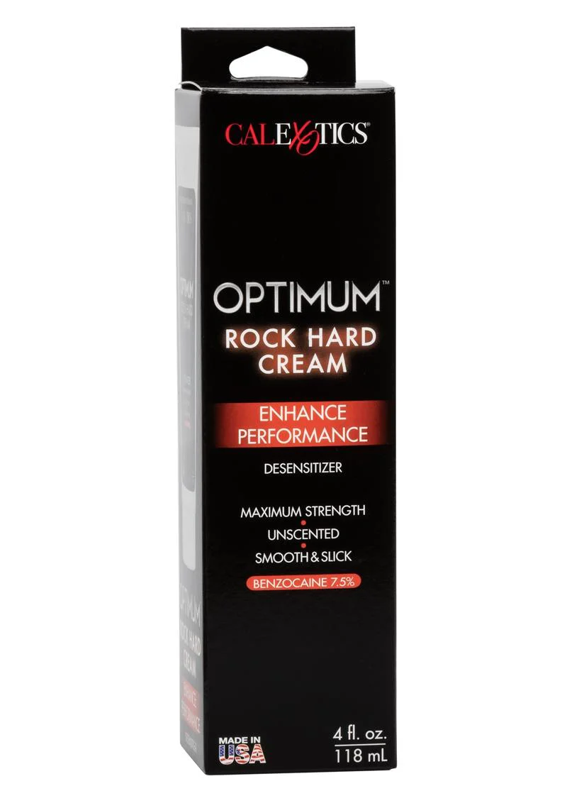 CalExotics Optimum Rock Hard Cream Male Performance Enhancer - Image 2