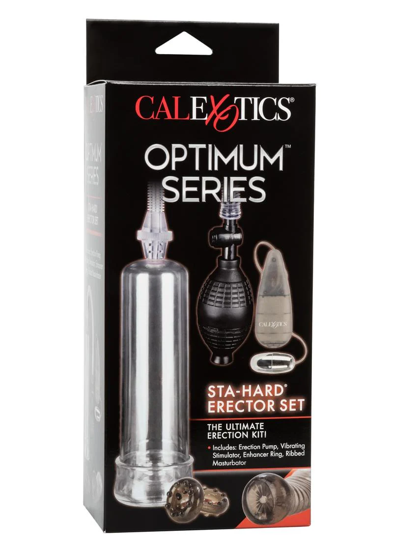 CalExotics Optimum Series Sta-Hard Erector Set Penis Pump - Image 4