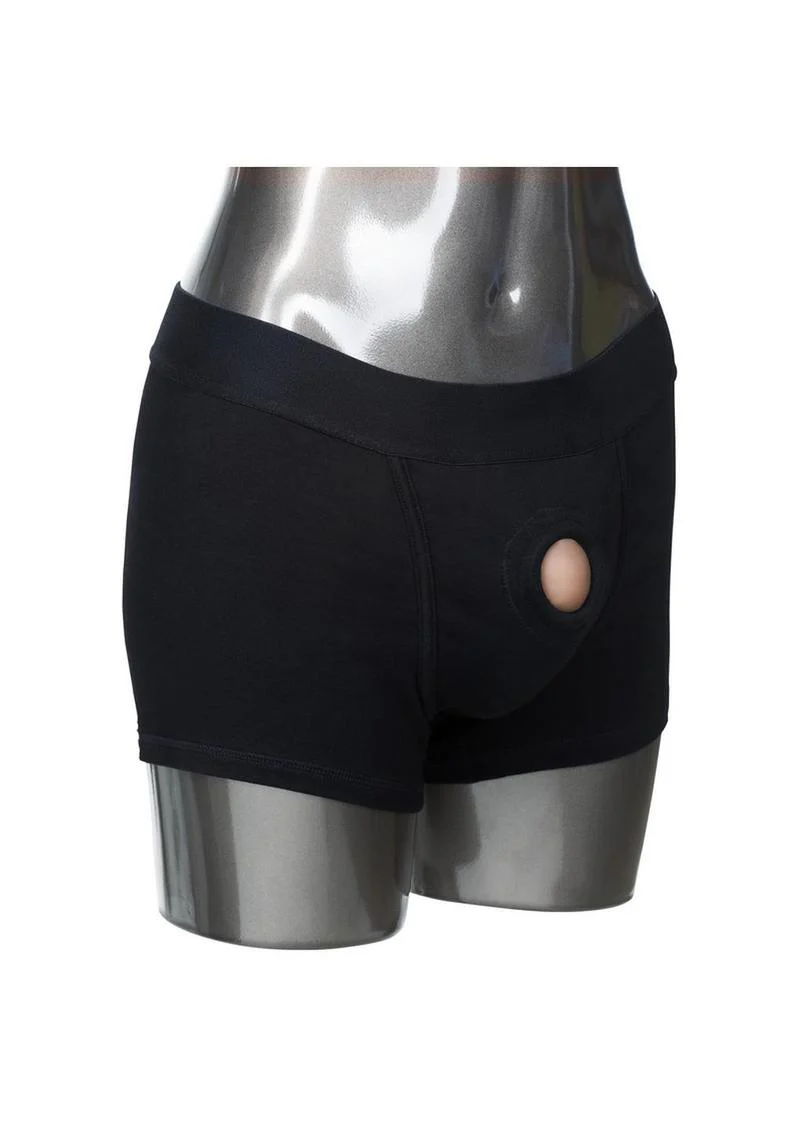 CalExotics Packer Gear Black Boxer Brief Harness Strap-On Wear - Image 2