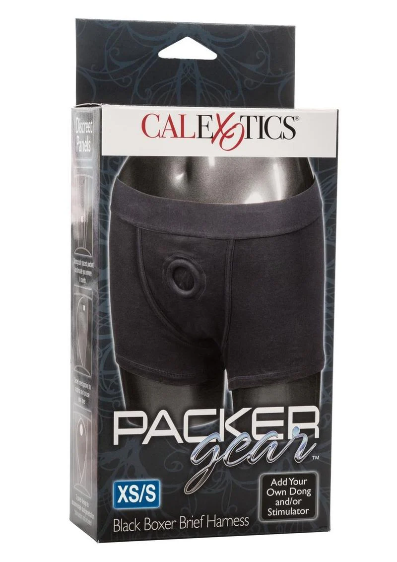 CalExotics Packer Gear Black Boxer Brief Harness Strap-On Wear - Image 4