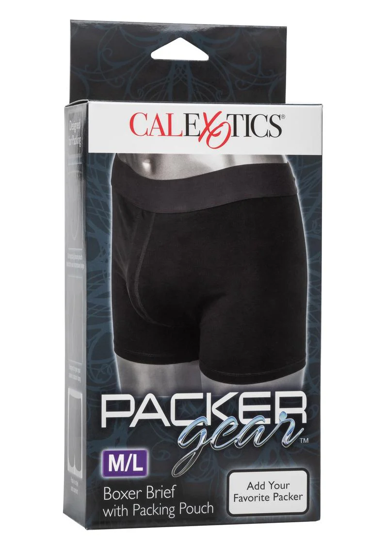 CalExotics Packer Gear Boxer Brief with Packing Pouch Underwear - Image 9