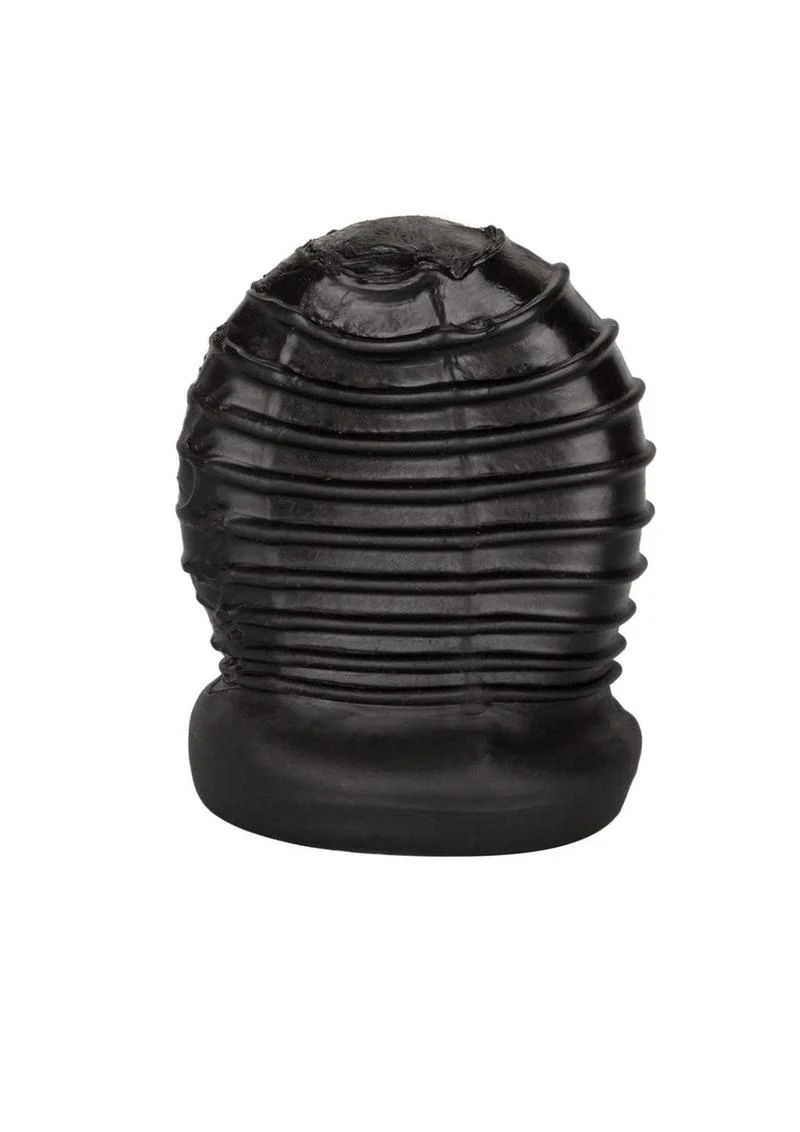 CalExotics Packer Gear FTM Stroker Black Plush Soft Ribbed Pleasure - Image 3