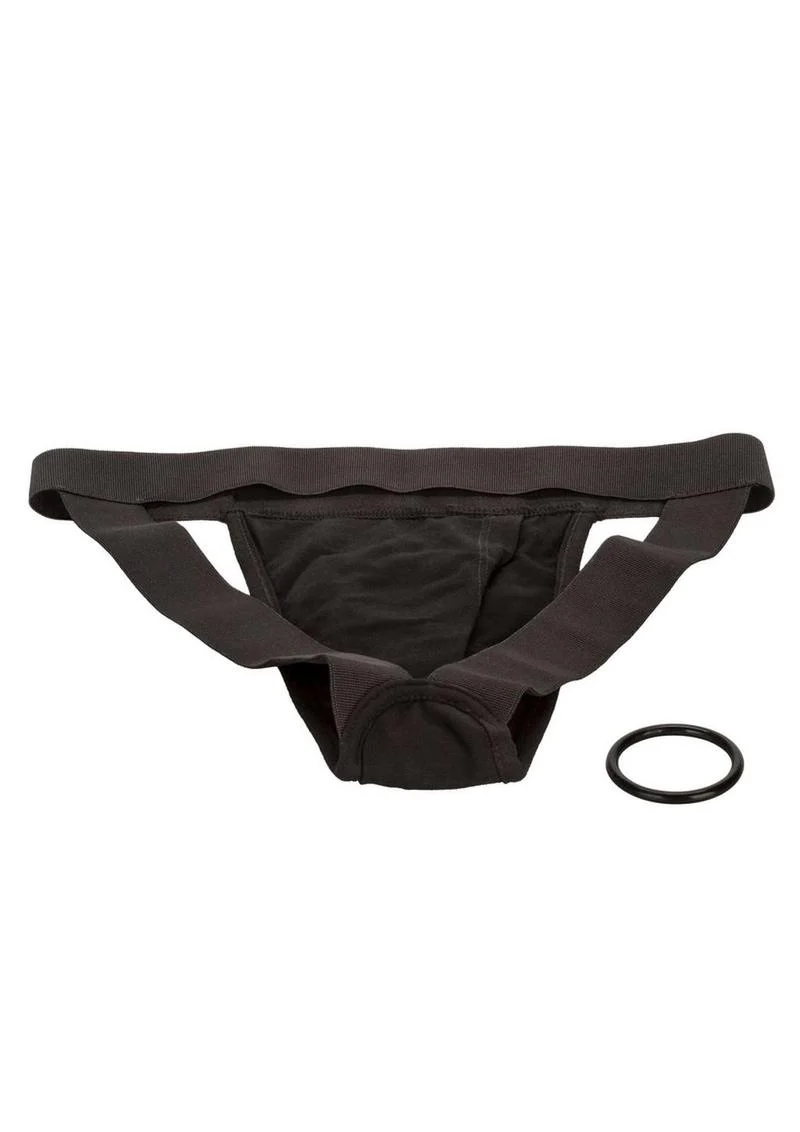 CalExotics Packer Gear Jock Strap Black Harness for Packing - Image 2