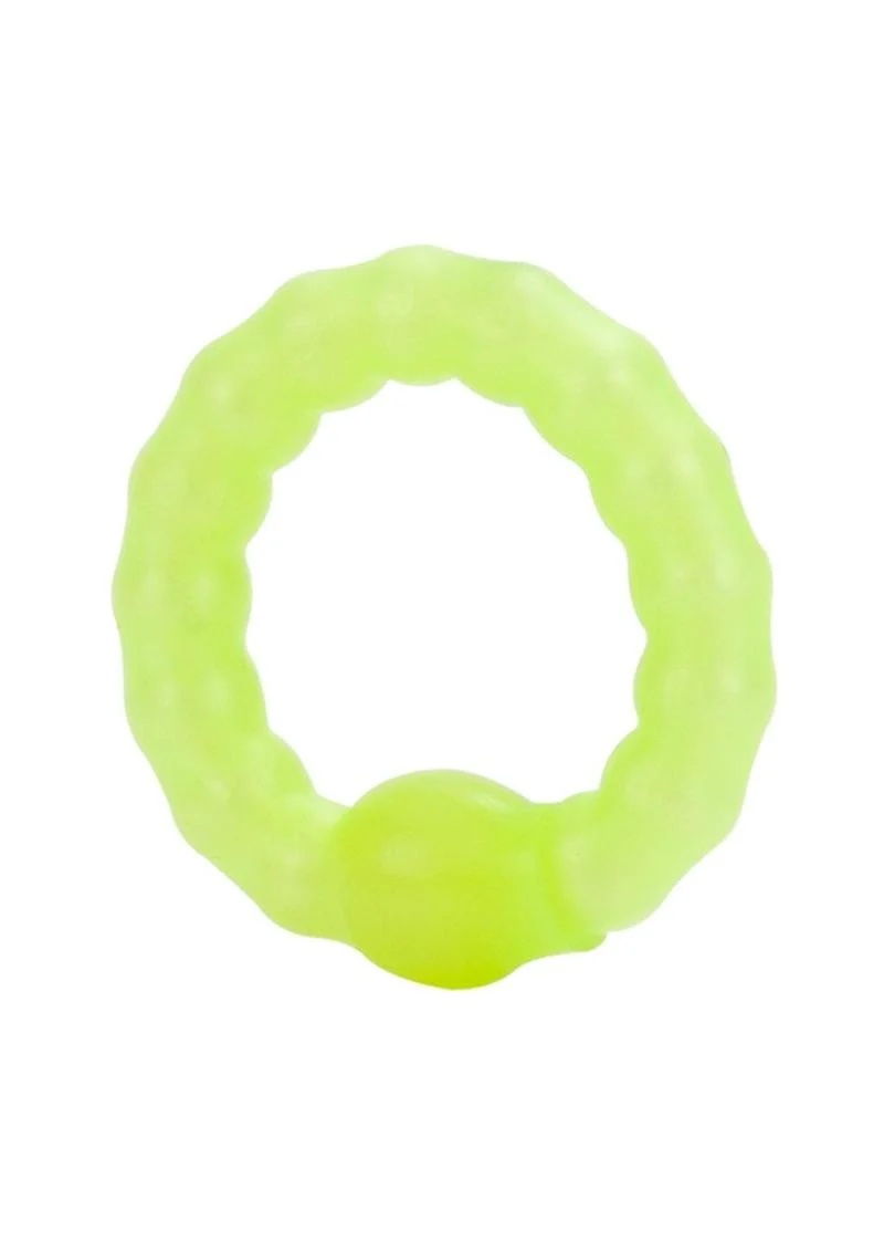 CalExotics Pearl Beaded Prolong Ring Silicone - Image 2