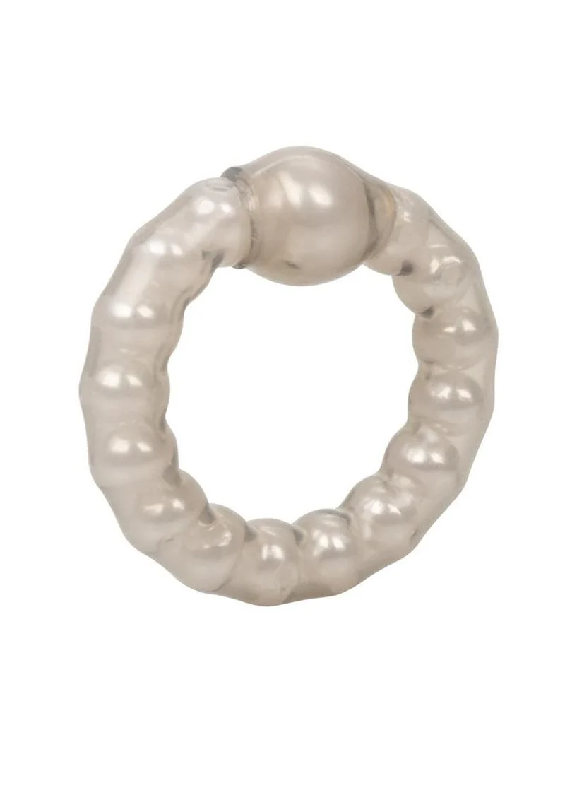 CalExotics Pearl Beaded Prolong Ring Stimulating - Image 2