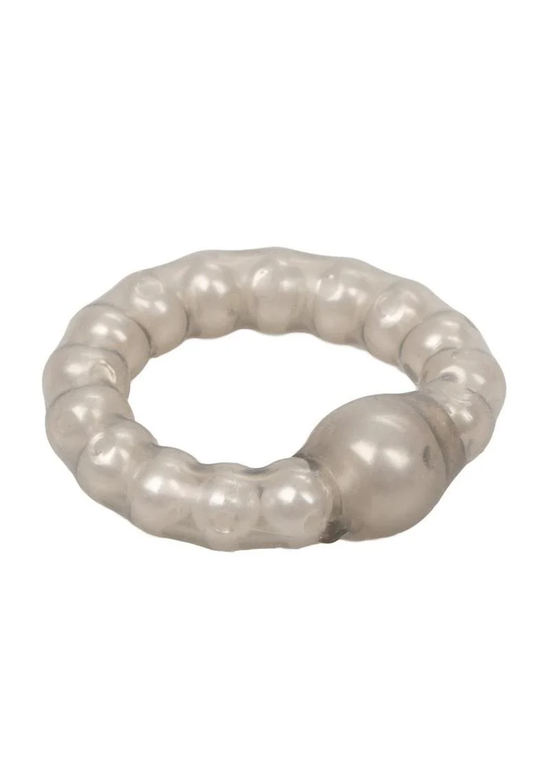 CalExotics Pearl Beaded Prolong Ring Stimulating - Image 3
