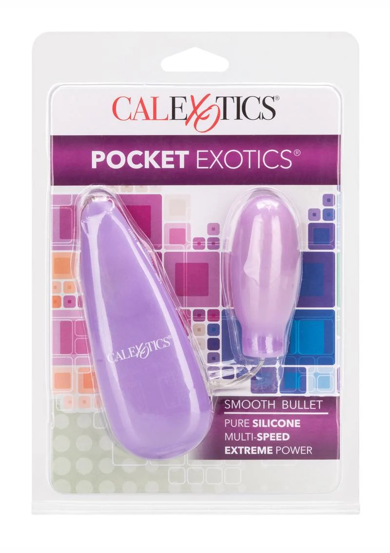 Calexotics  Pocket Exotics Smooth Bullet Clitoral Vibrator - Image 4
