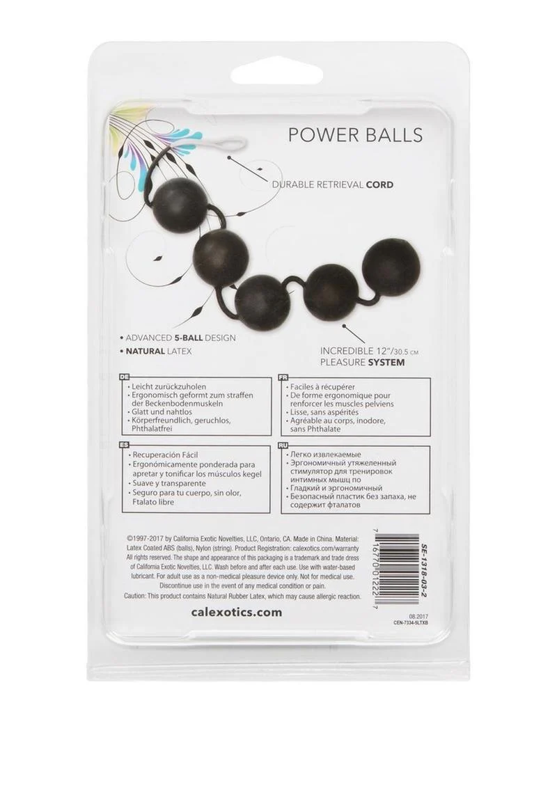CalExotics Power Balls Advanced Latex Dipped Kegel - Image 4