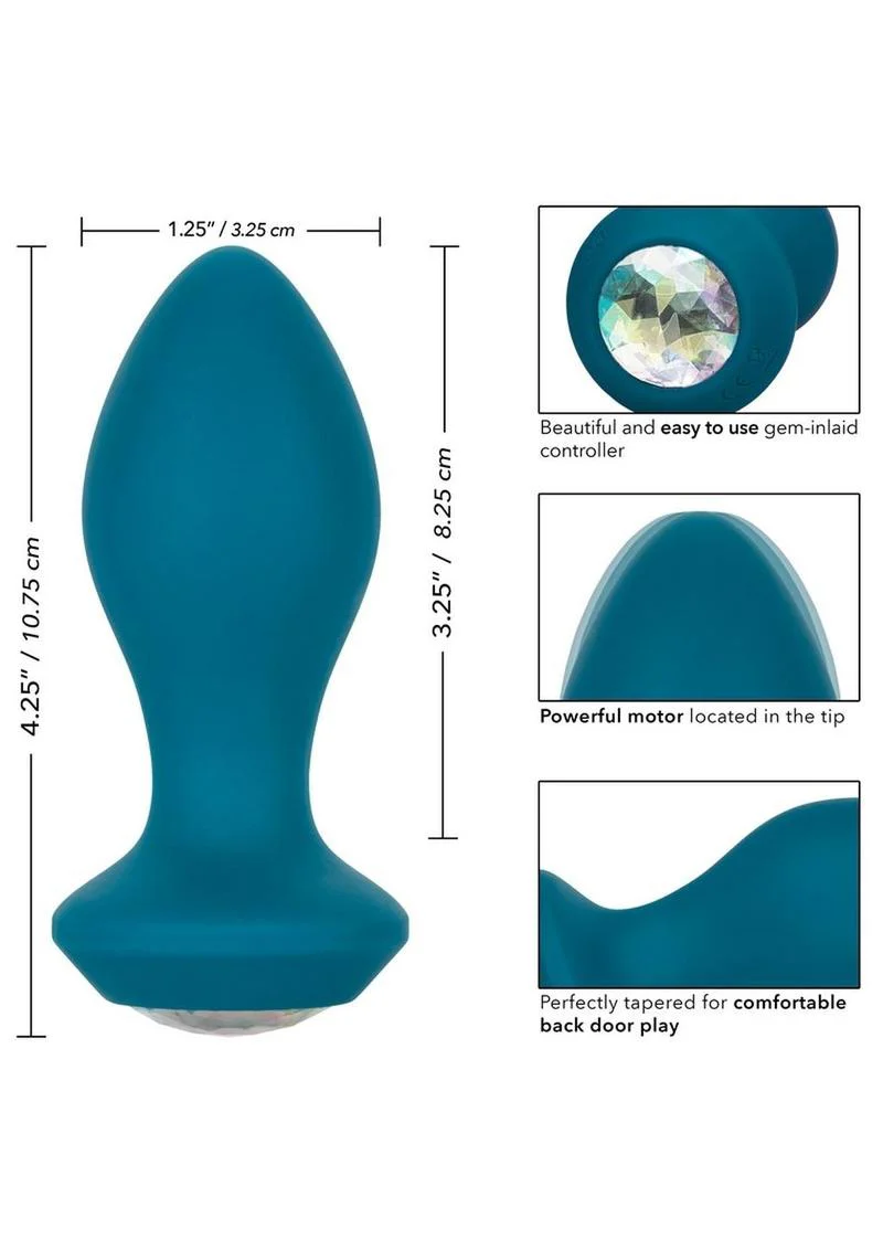 CalExotics Power Gem Vibrating Crystal Probe Butt Plug - Image 6