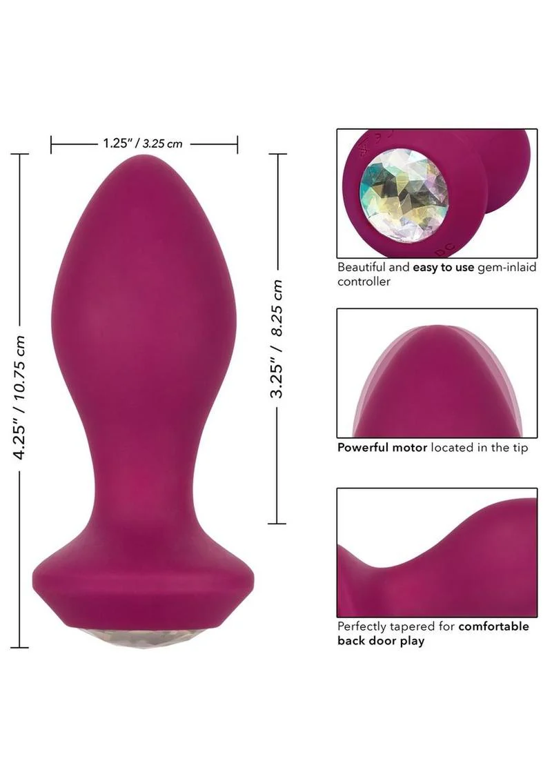 CalExotics Power Gem Vibrating Crystal Probe Butt Plug - Image 9
