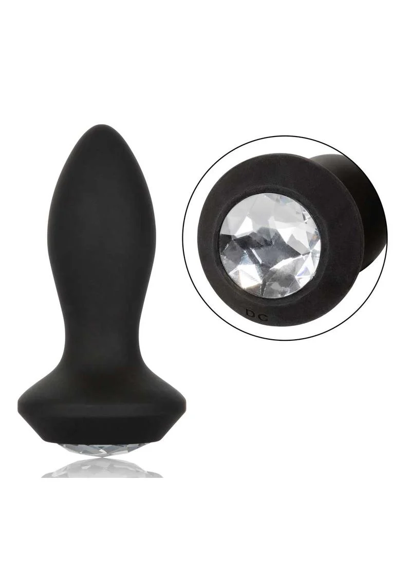 CalExotics Power Gem Vibrating Petite Crystal Probe Plug