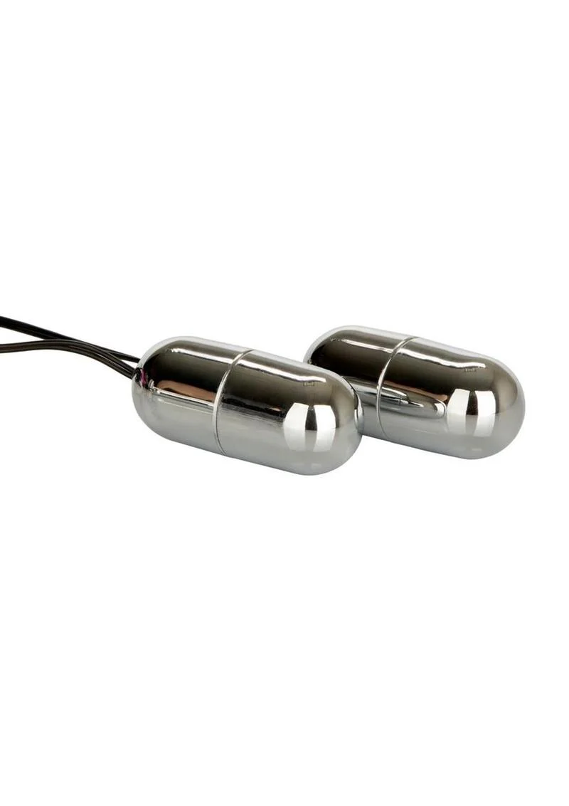 CalExotics Power Play Dual Silver Bullet Vibrator 3 Speeds Waterproof - Image 2