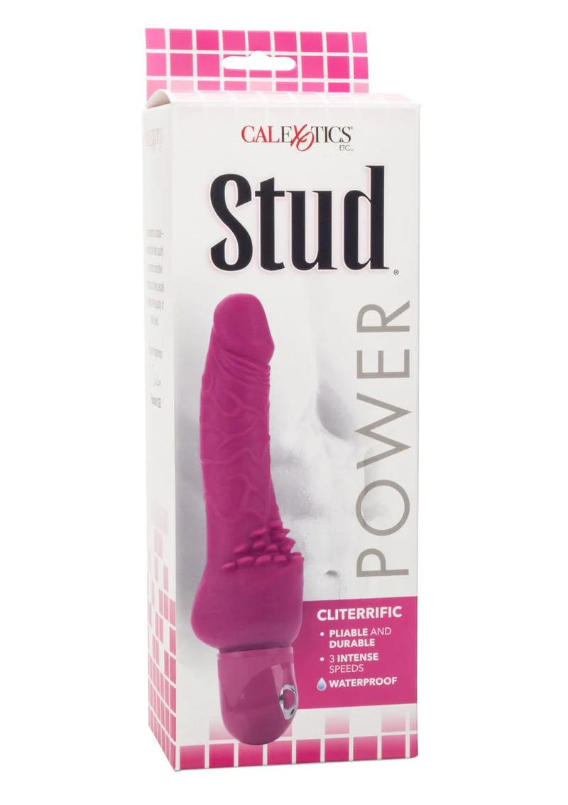 CalExotics Power Stud Cliterrific Vibrator 3 Speeds Waterproof - Image 11