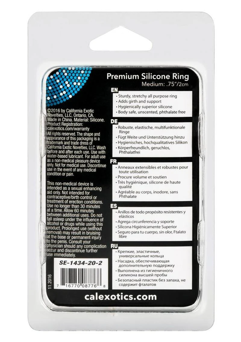 CalExotics Premium Silicone Ring Ultra Stretchy - Image 4