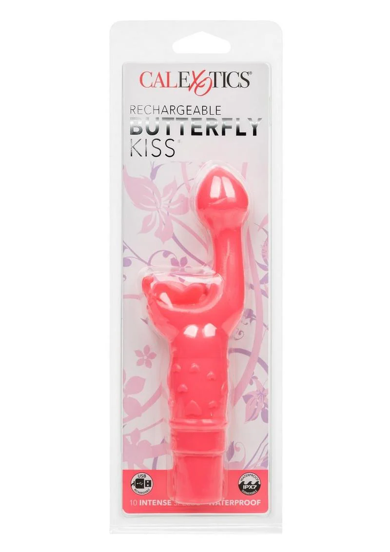 Calexotics Rechargeable Butterfly Kiss G-Spot Rabbit Vibrator - Image 11
