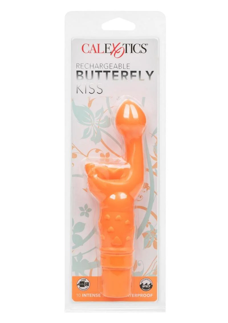 Calexotics Rechargeable Butterfly Kiss G-Spot Rabbit Vibrator - Image 12