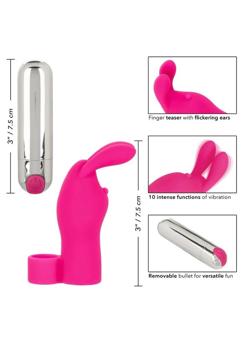 Calexotics Rechargeable Finger Bunny - Image 3