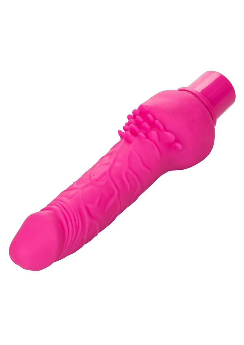 CalExotics Rechargeable Power Stud Cliterrific Vibrating Dildo - Image 5
