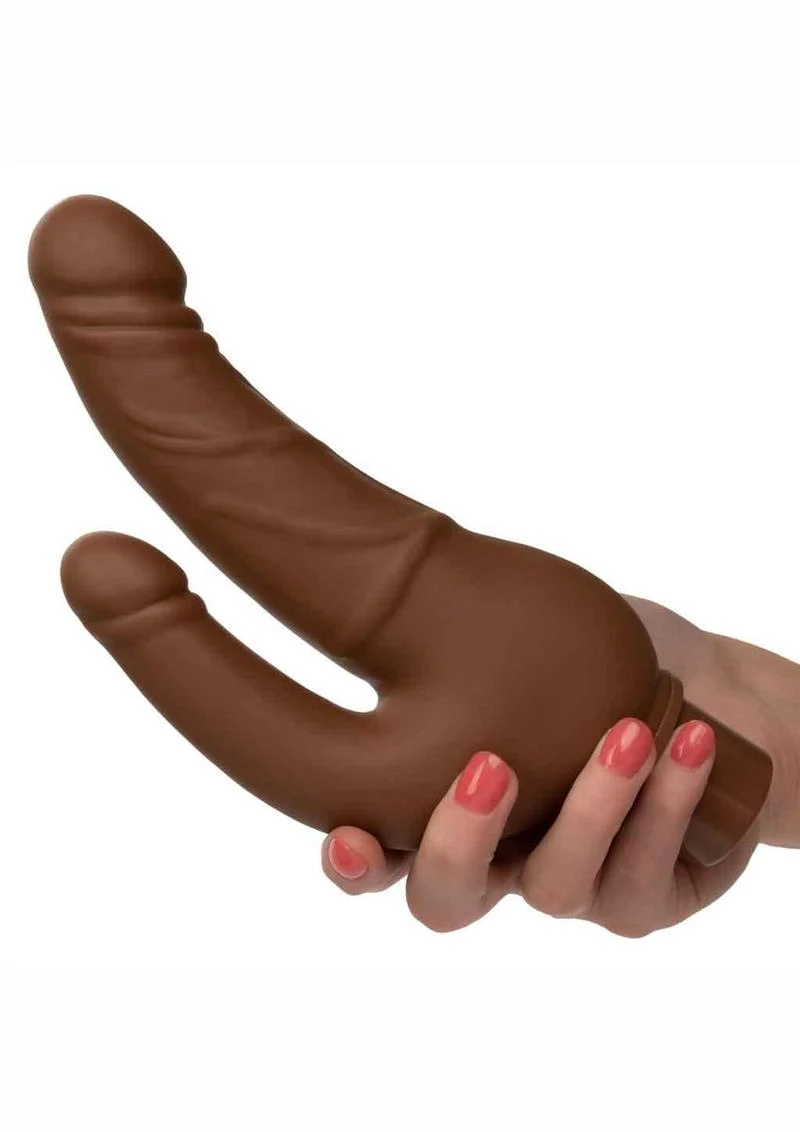 CalExotics Rechargeable Power Stud Over Vibrating Double Dong - Image 3