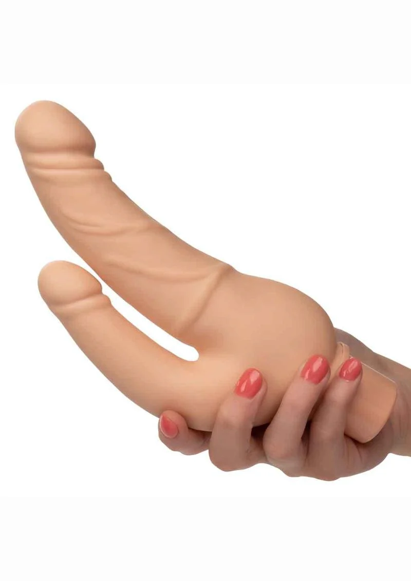 CalExotics Rechargeable Power Stud Over Vibrating Double Dong - Image 9
