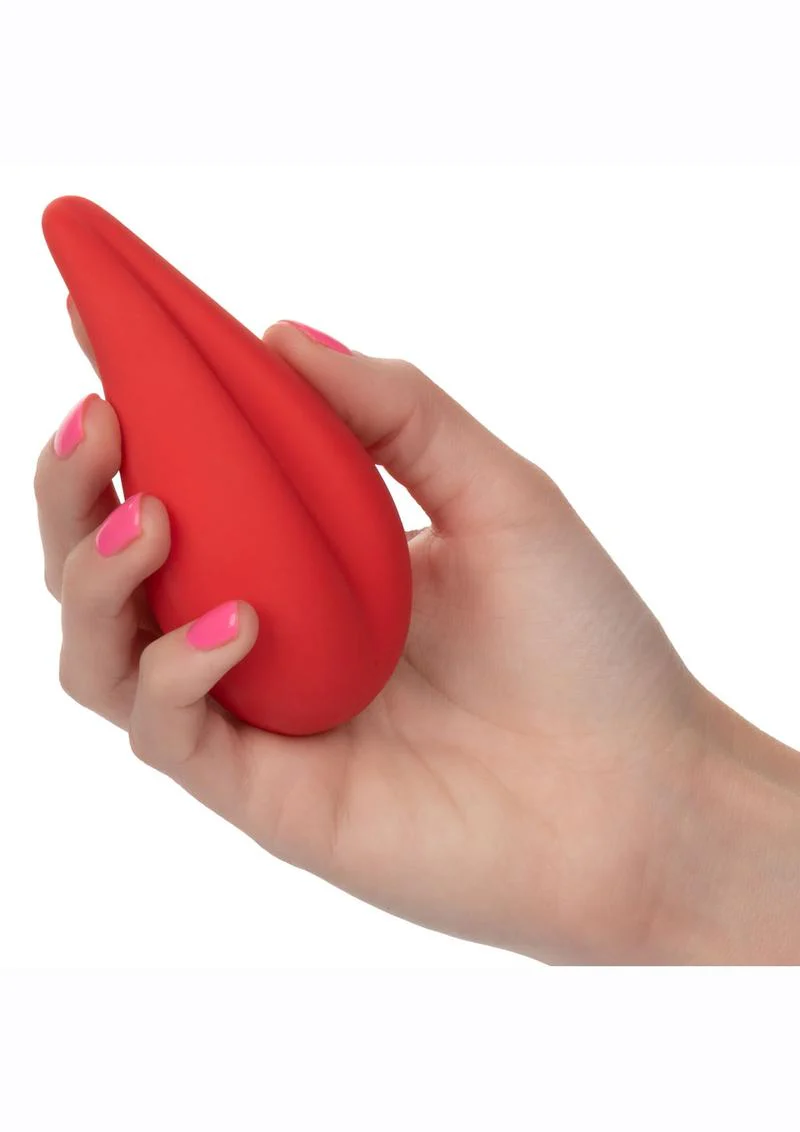 CalExotics Red Hot Flicker USB Rechargeable Silicone Massager - Image 2