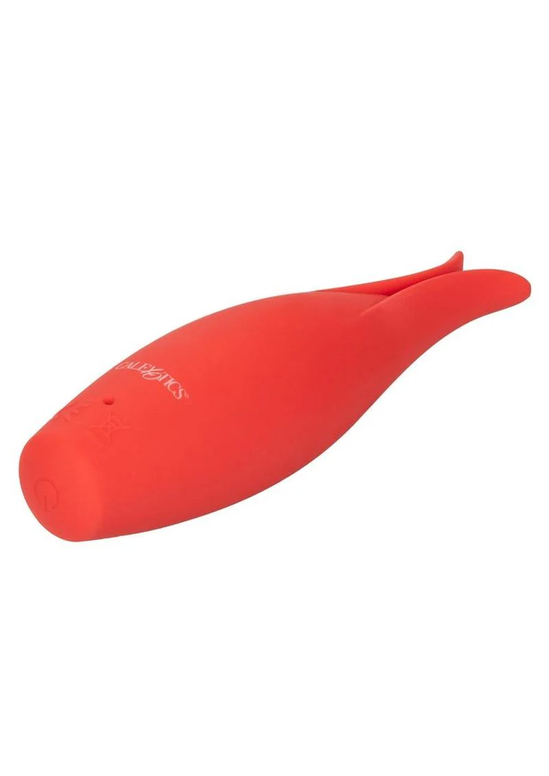 CalExotics Red Hot Fury Rechargeable Silicone Vibrator 10 Functions - Image 2