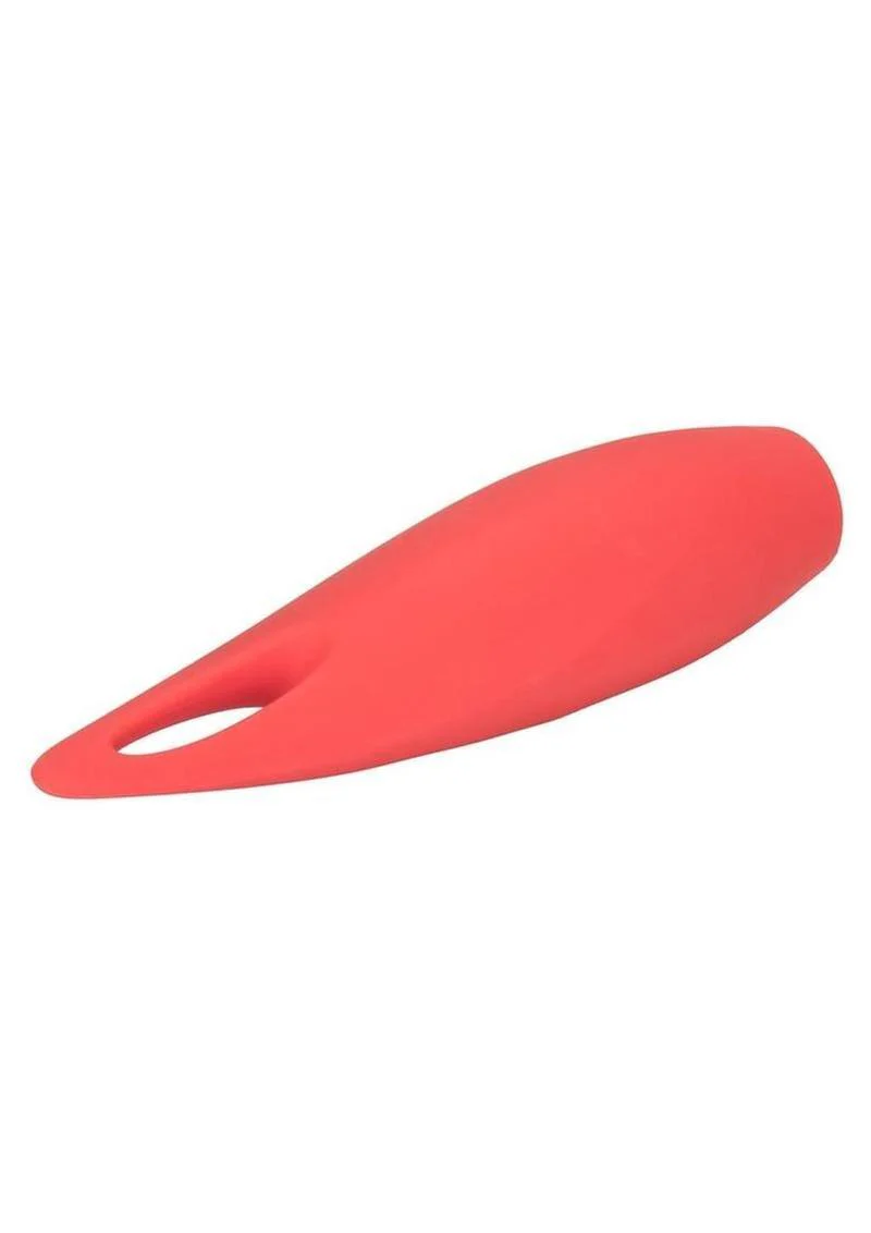 CalExotics Red Hot Spark USB Rechargeable Silicone Mini Vibrator - Image 2