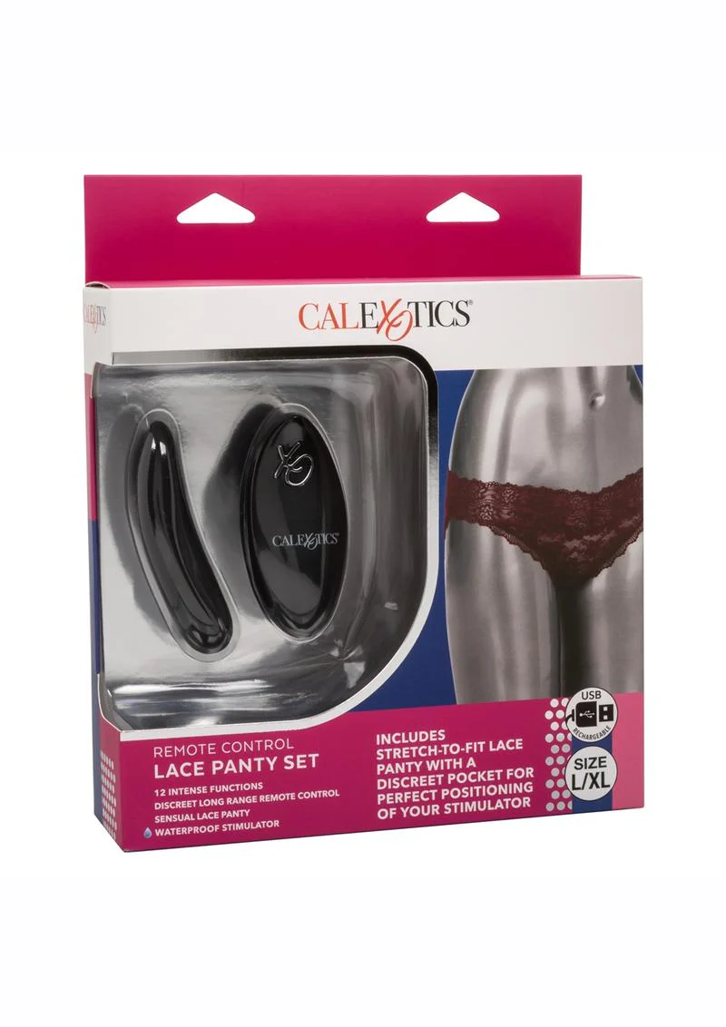 CalExotics Remote Control Lace Panty Vibe Set - Image 7