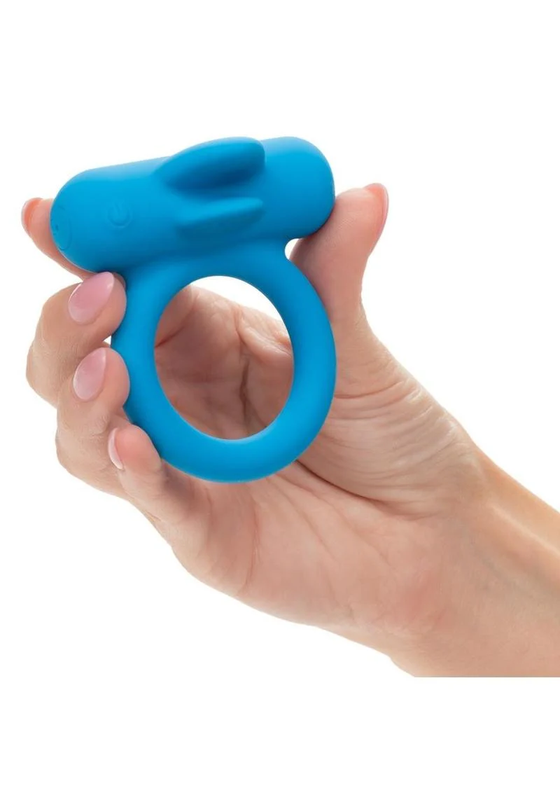 CalExotics Silicone Double Trouble Cock Ring - Image 3