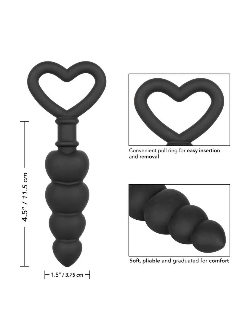 CalExotics Silicone Love Probe Anal Beads - Image 3