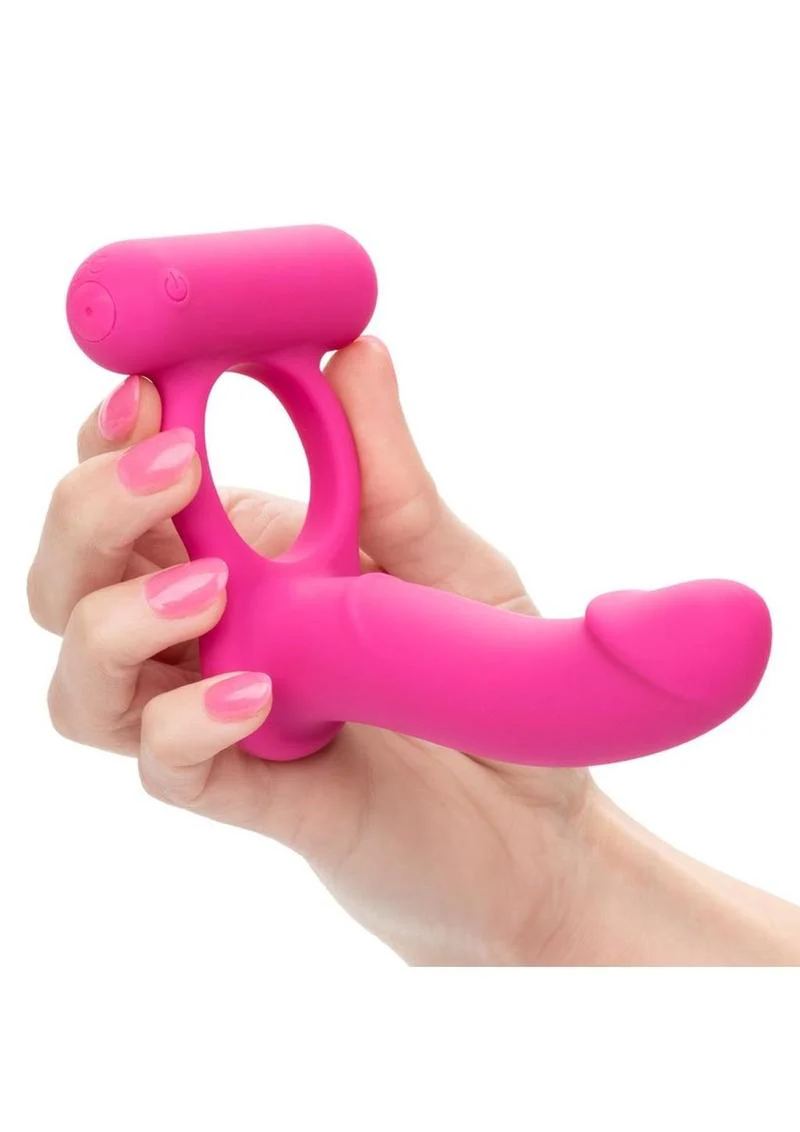 CalExotics Silicone Rechargeable Double Diver Couples Ring - Image 3