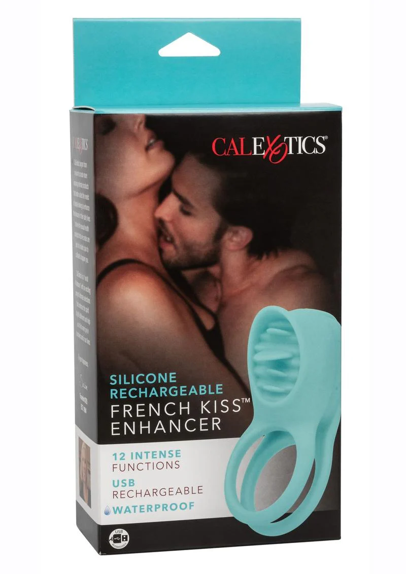 CalExotics Silicone Rechargeable French Kiss Enhancer - Image 3